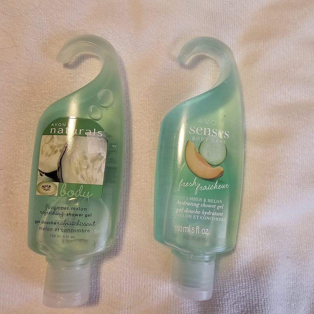Avon cucumber & melon shower Gel Bundle Of 2